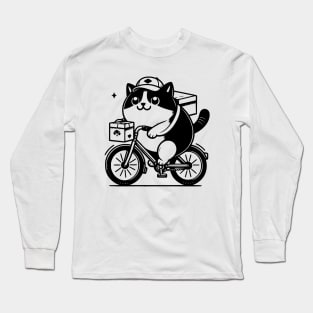 Sweet Cat Courier Long Sleeve T-Shirt